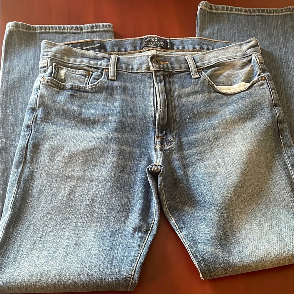 Lucky Brand Blue Straight Jeans Classic Style